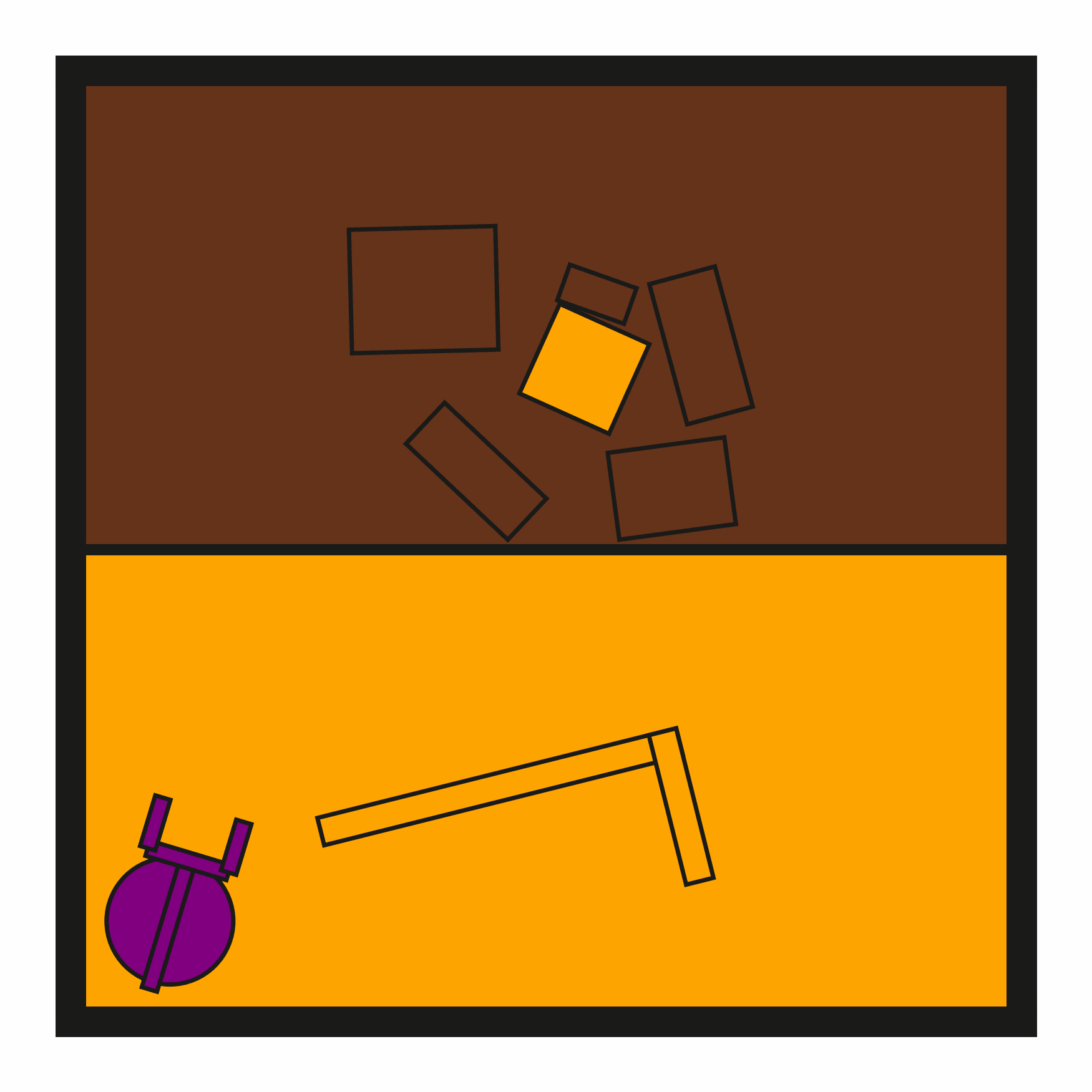 DynPushPullHook2D Demo